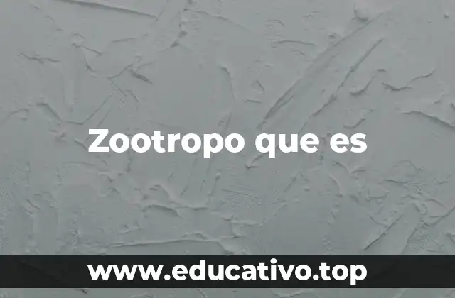 La evolución de los dispositivos de animación antes del zootropo